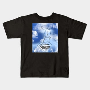 In the Clouds Kids T-Shirt